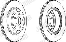 Jurid 562966JC-1 - Гальмівний диск autocars.com.ua