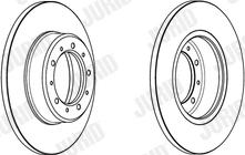 Jurid 562968JC - Тормозной диск autodnr.net