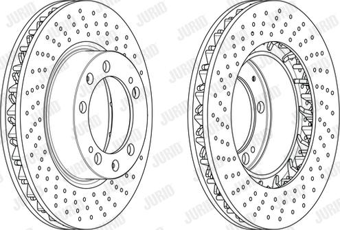Jurid 563010JC-1 - Тормозной диск autodnr.net