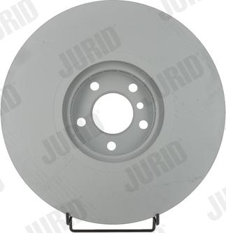 Jurid 563282JVC-1 - Гальмівний диск autocars.com.ua