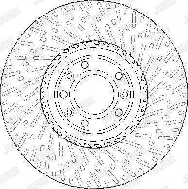 Jurid 563314JC-1 - Гальмівний диск autocars.com.ua