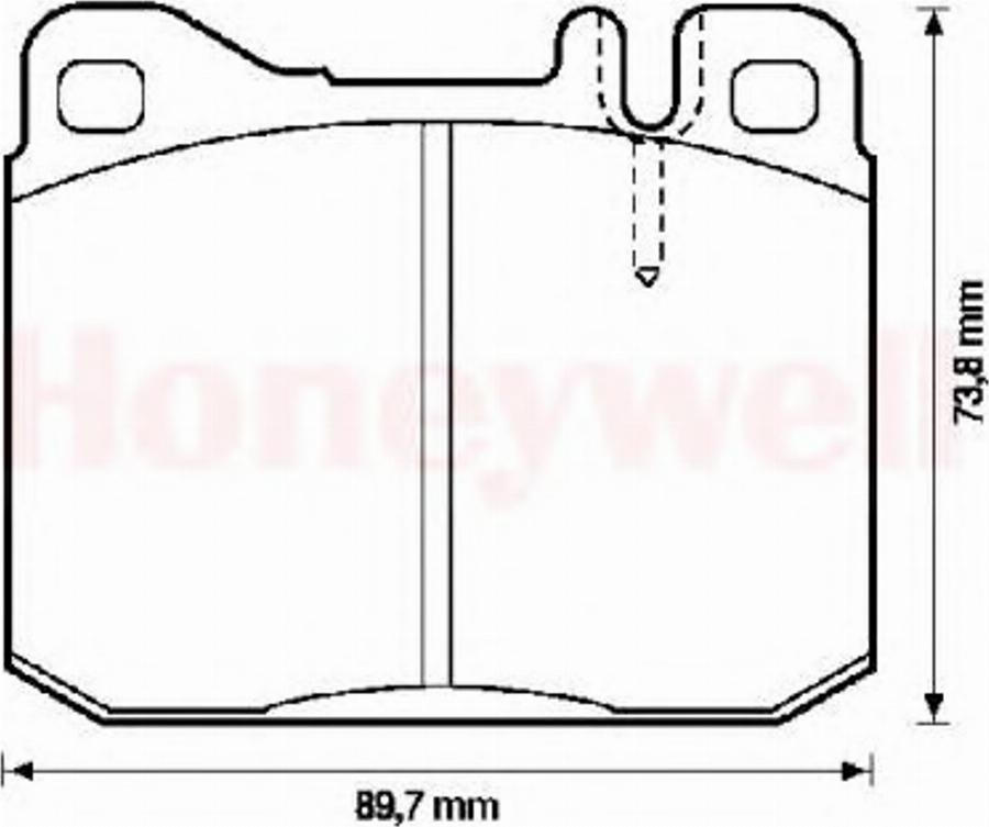 Jurid 571278J-AS - Тормозные колодки, дисковые, комплект avtokuzovplus.com.ua