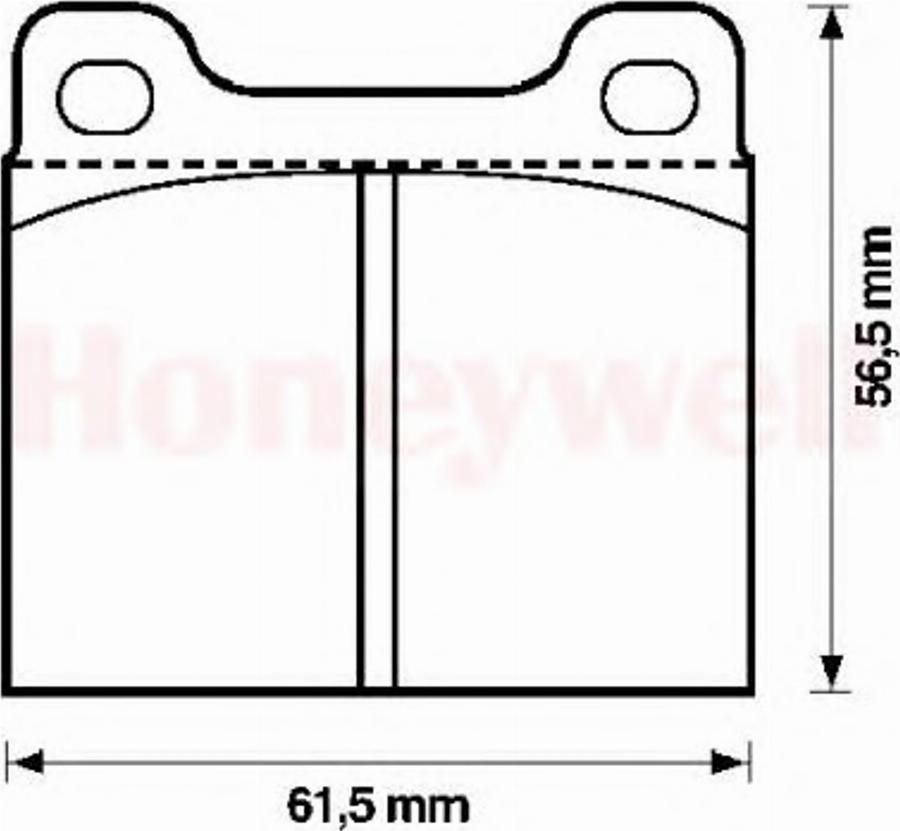 Jurid 571279J-AS - Тормозные колодки, дисковые, комплект autodnr.net