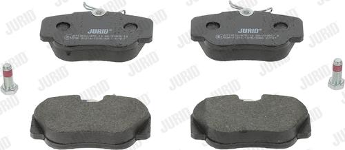 Jurid 571353J - Тормозные колодки, дисковые, комплект autodnr.net