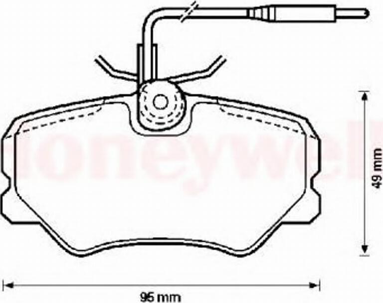 Jurid 571359JAS - Тормозные колодки, дисковые, комплект avtokuzovplus.com.ua