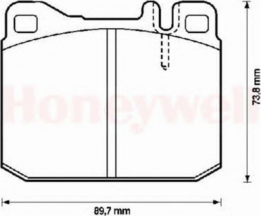 Jurid 571372J-AS - Тормозные колодки, дисковые, комплект avtokuzovplus.com.ua