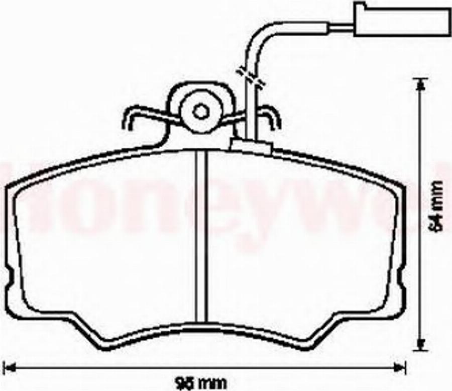 Jurid 571433JAS - Тормозные колодки, дисковые, комплект autodnr.net