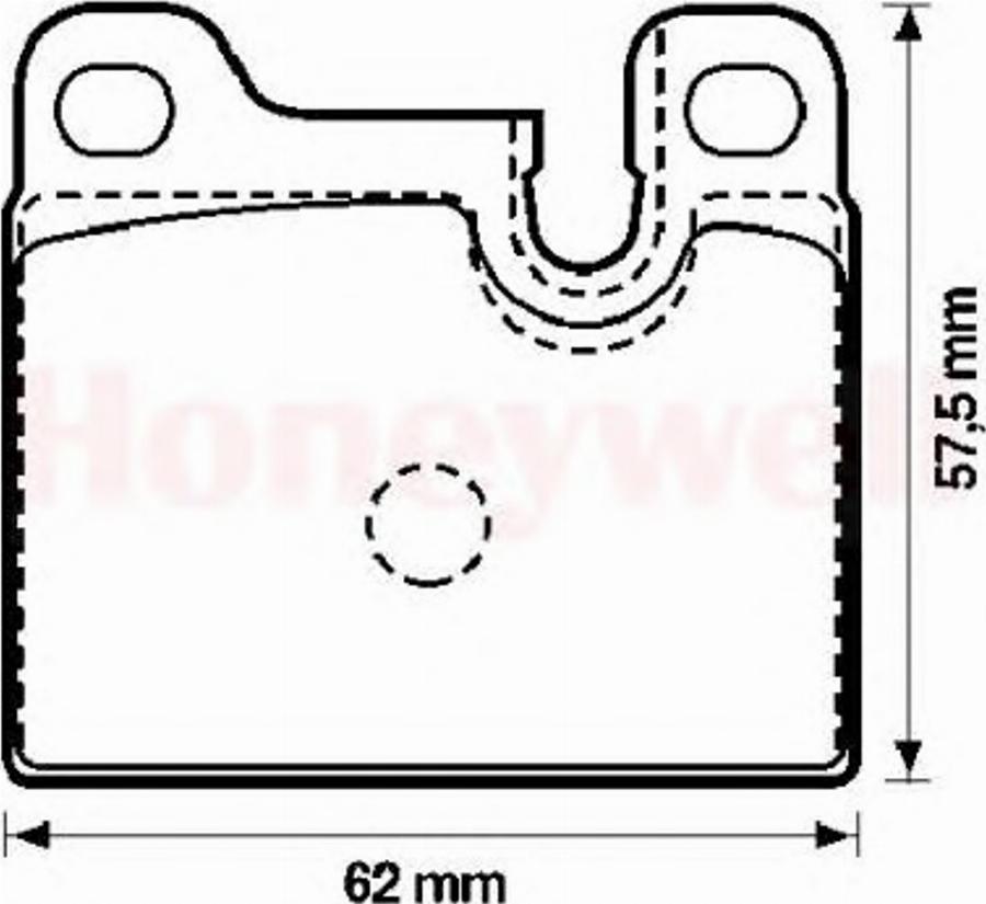 Jurid 571488JAS - Тормозные колодки, дисковые, комплект autodnr.net