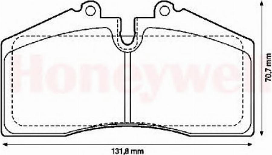 Jurid 571534JAS - Тормозные колодки, дисковые, комплект autodnr.net