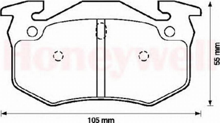 Jurid 571747J-AS - Тормозные колодки, дисковые, комплект avtokuzovplus.com.ua