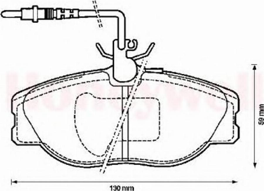 Jurid 571838JAS - Тормозные колодки, дисковые, комплект avtokuzovplus.com.ua