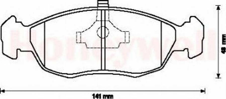 Jurid 571902JAS - Тормозные колодки, дисковые, комплект avtokuzovplus.com.ua