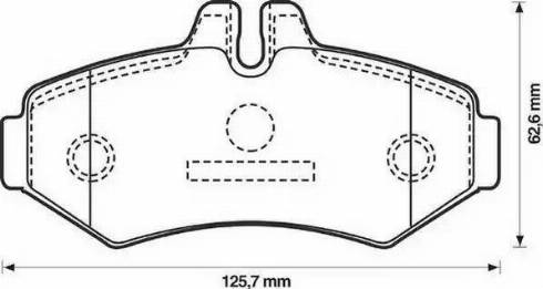 RIDER RD.3323.DB1399 - Тормозные колодки, дисковые, комплект avtokuzovplus.com.ua