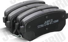 Jurid 572590J-D - Тормозные колодки, дисковые, комплект autodnr.net