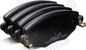 Jurid 573013J-D - Тормозные колодки, дисковые, комплект autodnr.net