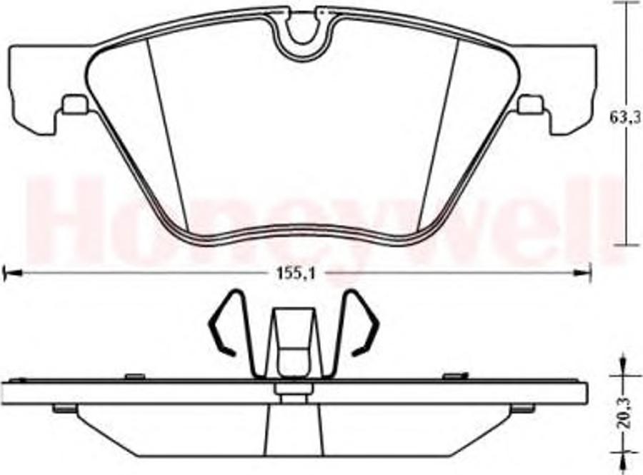 Jurid 573187J-AS - Гальмівні колодки, дискові гальма autocars.com.ua