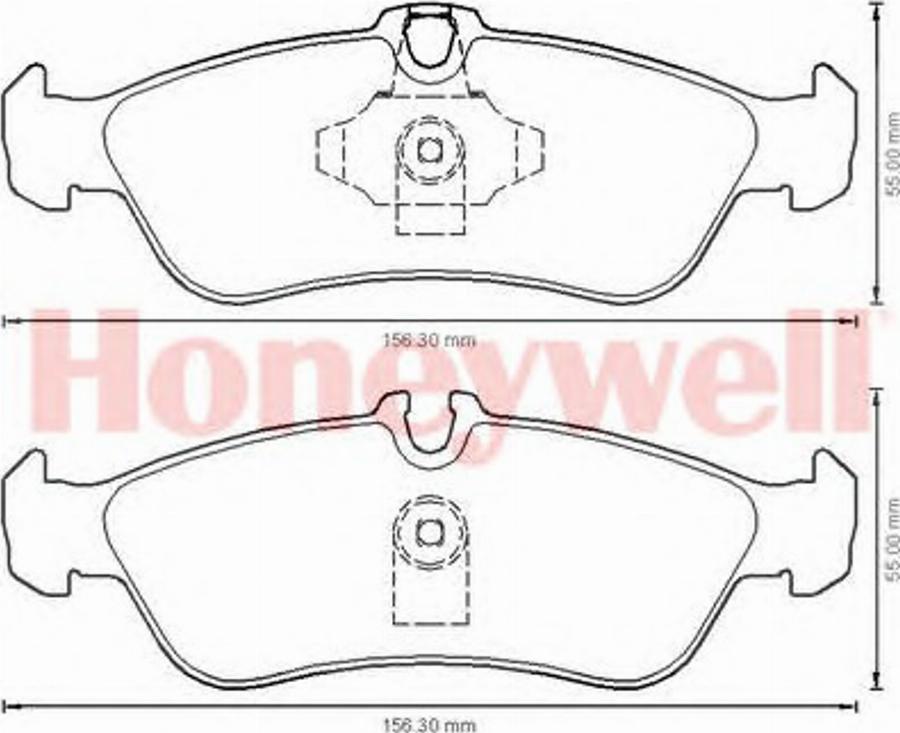 Jurid 573191J-AS - Гальмівні колодки, дискові гальма autocars.com.ua