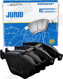 Jurid 573305J-D - Тормозные колодки, дисковые, комплект avtokuzovplus.com.ua