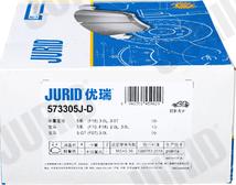 Jurid 573305J-D - Тормозные колодки, дисковые, комплект avtokuzovplus.com.ua