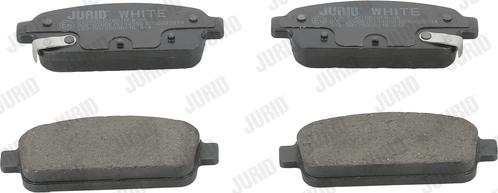 Jurid 573335JC - Гальмівні колодки, дискові гальма autocars.com.ua