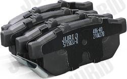 Jurid 573582J-D - Тормозные колодки, дисковые, комплект autodnr.net