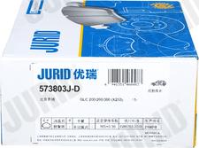 Jurid 573803J-D - Тормозные колодки, дисковые, комплект autodnr.net