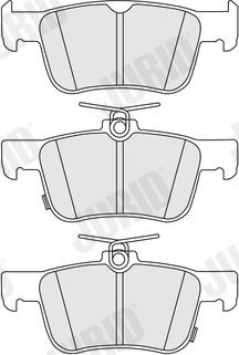 Jurid 574163J - Тормозные колодки, дисковые, комплект avtokuzovplus.com.ua