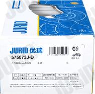 Jurid 575073J-D - Тормозные колодки, дисковые, комплект avtokuzovplus.com.ua