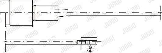 Jurid 581354 - Сигналізатор, знос гальмівних колодок autocars.com.ua