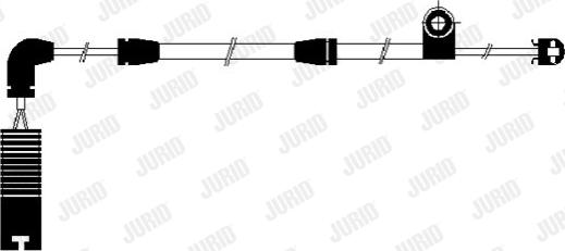 Jurid 581400 - Сигнализатор, износ тормозных колодок autodnr.net
