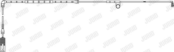Jurid 581520 - Сигнализатор, износ тормозных колодок autodnr.net