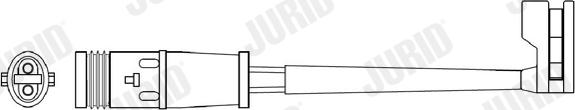 Jurid FWI311 - Сигнализатор, износ тормозных колодок avtokuzovplus.com.ua