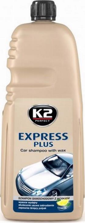 K2 K141 - Шампунь автомобільний з воском  - K2 PERFECT EXPRESS PLUS 1L autocars.com.ua