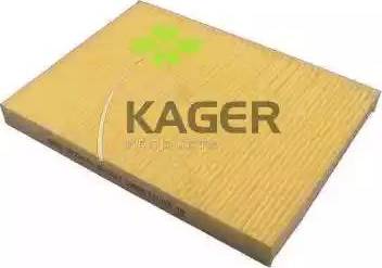 Kager 09-0017 - Фільтр, повітря у внутрішній простір autocars.com.ua