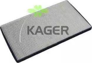 Kager 09-0025 - Фільтр, повітря у внутрішній простір autocars.com.ua