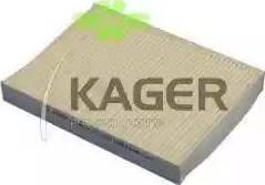 Kager 09-0051 - Фільтр, повітря у внутрішній простір autocars.com.ua