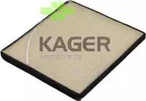 Kager 09-0057 - Фільтр, повітря у внутрішній простір autocars.com.ua
