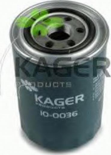 Kager 10-0036 - Масляний фільтр autocars.com.ua