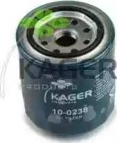 Kager 10-0238 - Масляний фільтр autocars.com.ua