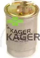Kager 11-0016 - Паливний фільтр autocars.com.ua