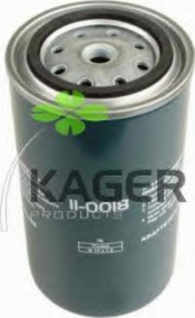 Kager 11-0018 - Паливний фільтр autocars.com.ua