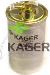 Kager 11-0029 - Паливний фільтр autocars.com.ua