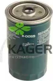 Kager 11-0059 - Паливний фільтр autocars.com.ua