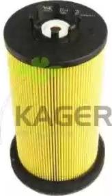 Kager 11-0075 - Паливний фільтр autocars.com.ua