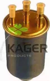 Kager 11-0260 - Паливний фільтр autocars.com.ua