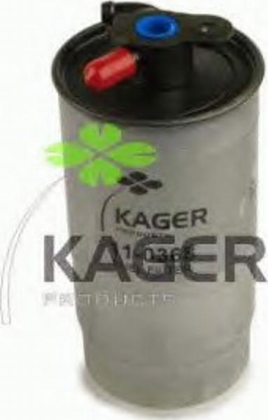 Kager 11-0368 - Паливний фільтр autocars.com.ua