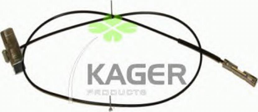 Kager 191652 - Тормозные колодки, дисковые, комплект autodnr.net
