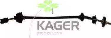 Kager 192510 - Трос, управление сцеплением avtokuzovplus.com.ua