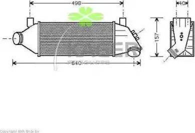 Kager 31-0373 - Интеркулер autocars.com.ua