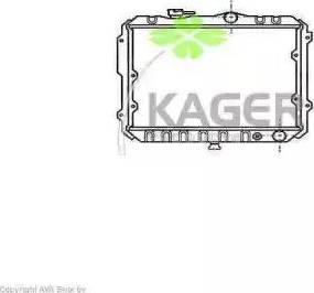 Kager 31-0652 - Кільце ущільнювача, шток клапана autocars.com.ua
